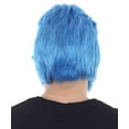 thumbnail image 4 of Beast Wig & Beard | Blue Cosplay Halloween Wig | Premium Breathable Capless Cap, 4 of 8