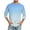 A, variant on Mens Golf Polo Gradient Three Quarter Sleeve Soft Blend Fashion Mens Sprimg Clothing,A,L
