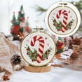 thumbnail image 1 of AKEGAMN Clearance! Christmas Embroidery Kit For Adults Beginners Christmas Embroidery Kit For Adults Beginners, Diy Handmade Candy Cane Pattern For Kids, Stamping Embroidery Patterns For Home, Chris, 1 of 9