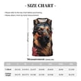 thumbnail image 4 of Honeii Colorful Flower German Shepherd print basktball shirt for men and women, Unisex basketball jersey for Theme party-4X-Large, 4 of 6
