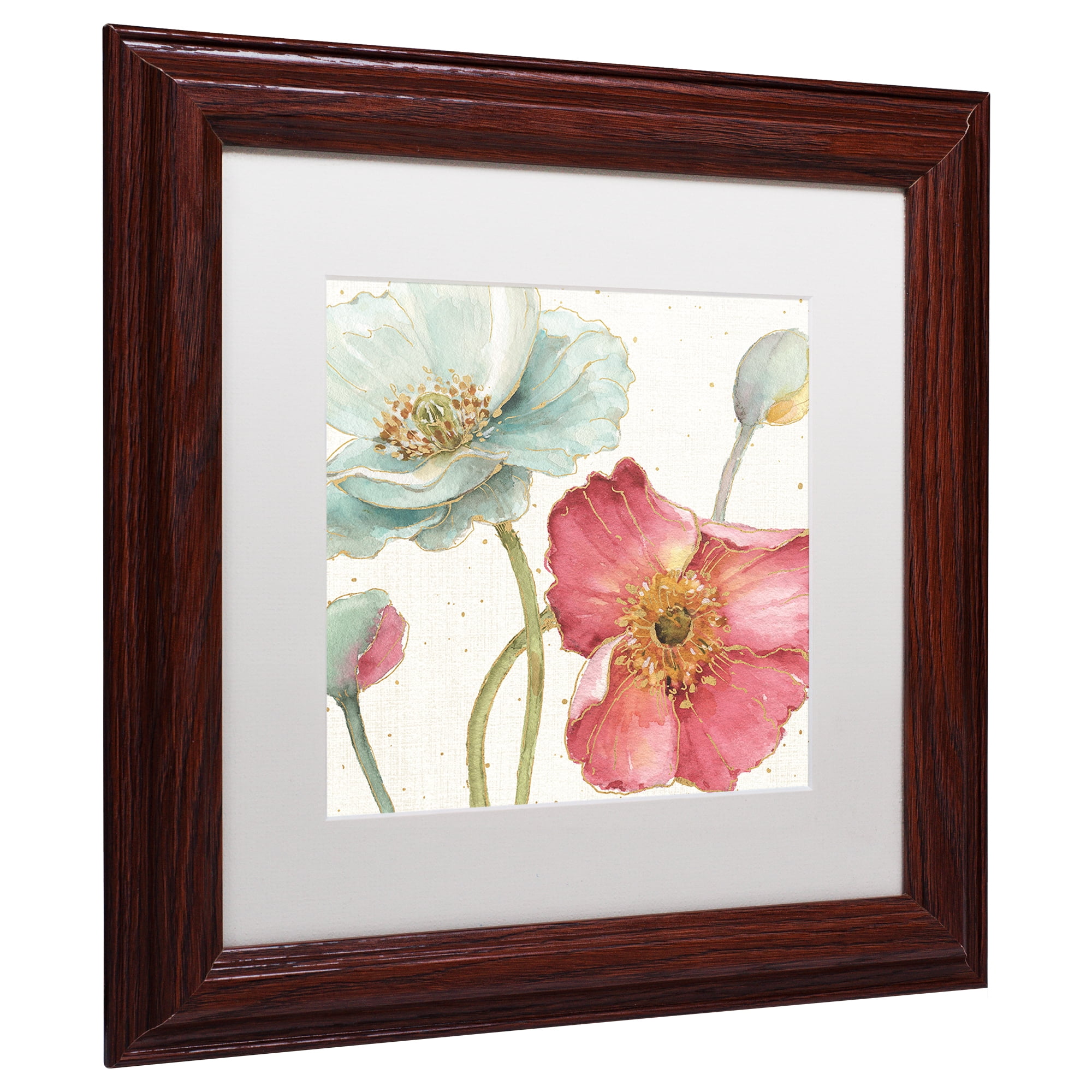 Trademark Fine Art 'Spring Softies II' Matted Framed Art by Lisa Audit