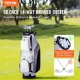 thumbnail image 2 of Bolsa para carrito de golf VEVOR con organizador de 14 posiciones en la parte superior para hombres y mujeres, 2 of 9