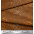 thumbnail image 3 of Soimoi Rayon Fabric Mandala Decorative Print Sewing Fabric Yard 56 Inch Wide, 3 of 3