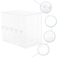 thumbnail image 2 of OULII 1Pc Portable Transparent Jewelry Storage Closet with Drawer and Hanging Accessories Display, 2 of 5