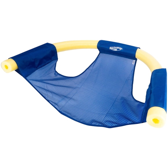 Silla de piscina flotante SwimWays Noodle Sling para adultos y niños