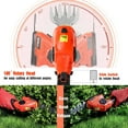 thumbnail image 5 of SHALL Hedge Trimmer Cordless & Garden Shears - 7.2V Electric Shrub Trimmer 2 in 1 Garden Clippers Handheld Hedge Trimmers, Hedge Clippers Grass Cutter W/ Pruning Scissor, 5 of 8