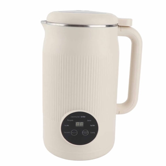 Máquina Para Hacer Leche De Nueces, Máquina Para Hacer Leche De Soja, Temporizador De 1200 Ml, Fácil De Usar Para Verduras