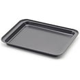 thumbnail image 4 of Little Small Baking Sheets Nonstick Set of 2 (9.5inch X 7.1inch) -  8 Inch Nonstick Baking Toaster Oven Tray Cookie Sheets, 1 or 2 Person Household, 4 of 8