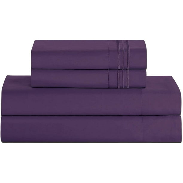 Sapphire Home CalKing Sized Bed Sheet Set Comfy Sheets