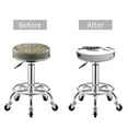 thumbnail image 5 of Daiia Family Of Sea Turtles Stool Covers Round,Round Bar Stool Covers Waterproof Bar Chair Covers Washable Stool Cushion Slipcover for 12-14 Inch Chair-14 inch, 5 of 7
