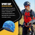 thumbnail image 2 of Cooling Skull Caps Tela De Malla Ciclismo A Prueba De Frío Servicio Prolongado Accesorios Para Ciclismo Forro Para Casco Ym-M-C-07Rose Red Yuarrent OD019374-19, 2 of 6
