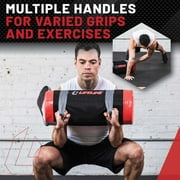 Lifeline Fitness Combat Bags - Weighted Bags for Home Gym -Multiple Handles for Curls and Presses
