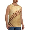 thumbnail image 2 of Kdxio Vintage Baseball for Men's Muscle T-shirt,Sleeveless for Workout Running Athletic Gym Lounge Casual, 2 of 7