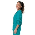 thumbnail image 2 of Landau Scrub Zone Unisex Relaxed Fit 2-Pocket Snap-Front Scrub Jacket 75231, 2 of 5