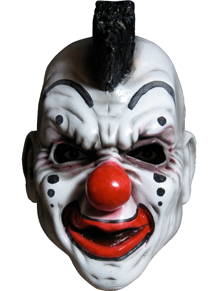 Rubies Costume Co Overhead Latex Slipknot White Black Clown Costume Mask - Walmart.com