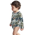 thumbnail image 3 of Xecao Hawaiian Style Print Baby unisex-baby Cotton Long-sleeve Bodysuits-18 Months, 3 of 6