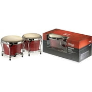 Stagg 7.5" and 6.5" Latin Bongos - Cherry - BW-200-CH