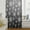 Black, variant on Black White Snowflake Christmas Semi Sheer Curtains Drapes for Living Room,Bedroom,French Doors Window 45 Inches Long,Winter Xmas Snowflakes Rod Pocket Chiffon Curtain Drapery Voile Draperies Panel