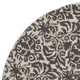 thumbnail image 2 of SAFAVIEH Chelsea Asteria Floral Wool Area Rug, Green/Brown, 5'6" x 5'6" Round, 2 of 4