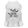 thumbnail image 4 of Halloween Pet Dog  Cat Dress Screen Printed, "Trick Or Treat Yo' Self", 4 of 11