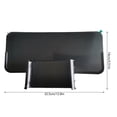 thumbnail image 2 of Auto Sun Visor - 360 Degree Adjustable UV Protective & Anti-Glare | Universal Fit for Car, Truck, SUV | Black, 2 of 4