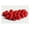 Blood Red, variant on Slotted Tungsten Beads for Fly Tying - 100 Pack