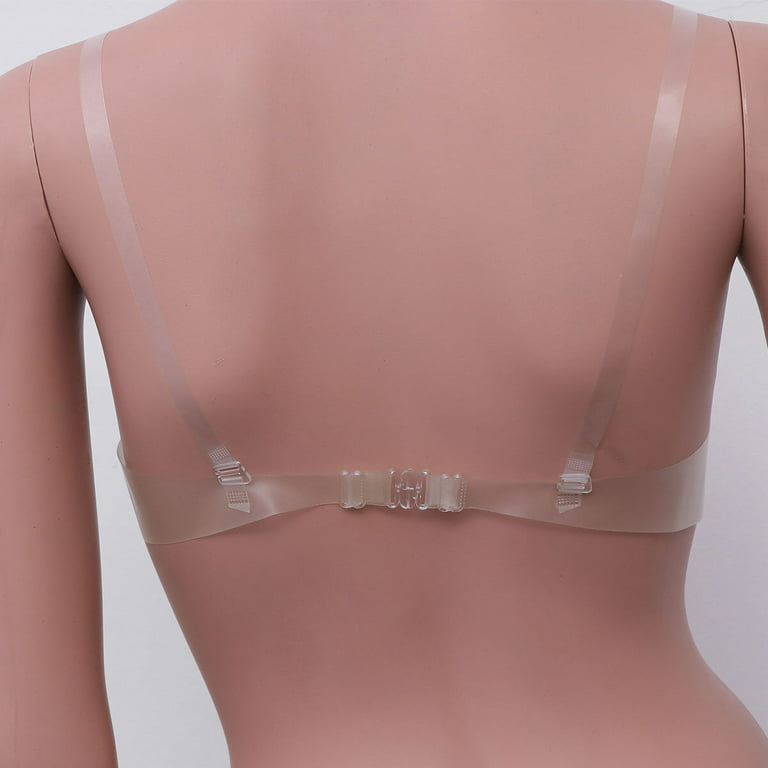 6-Pack: Women's Clear Invisible Bra Straps