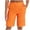Orange, variant on Bunenne Lounge Shorts for Women Bermuda Shorts Women's High Waisted Knee Length Shorts Loose Elastic Waist Comfy Shorts with Pockets Long Shorts for Women Beach Shorts for Women Purple 1 XL