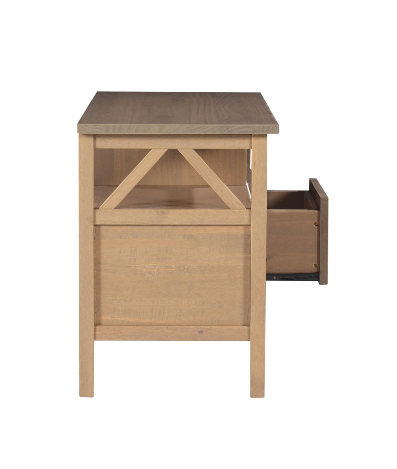 Edgewood Rustic Grey TV Stand