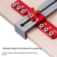 thumbnail image 4 of Punching Locator Set Aluminum Alloy Chest Of Drawers Door Handle Installation Auxiliary Tool Woodwo, 4 of 4
