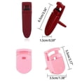 thumbnail image 5 of Manual Eyelash Curler Fashion Round Handle Lash Curler Portable Makeup Tool, 5 of 5