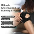 thumbnail image 6 of 2 Pack Knee Brace for Men Women, Adjustable Patellar Support with Gel Pad and Stabilizers, Knee Support Sleeve for Running Workout Daily Use, 6 of 6