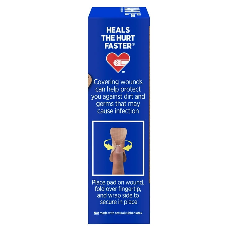 Band Aid Brand Fabric Adhesive Bandages Finger Knuckle 20 ct