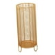 thumbnail image 2 of Soporte para almacenamiento de paraguas, soporte para paraguas con bandeja de goteo para agua, soporte para sombrillas pequeño y dorado, 2 of 9