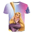 thumbnail image 1 of Camiseta con estampado de campana para niñas, ropa para niñas, nueva camiseta con estampado de Disney Kawaii, camiseta de moda de manga corta con dibujos animados 9T Gao Jinjia LED, 1 of 2
