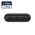 thumbnail image 1 of LccKaa Cable Holder Clips Cable Management Cord Organizer Clips Silicone for USB Charging Cable Mouse Cable Wire PC Office Home Cable organizer, 1 of 6