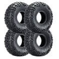 thumbnail image 1 of 4x All-Terrain Performance RC Car Wheel Tires 96g Weight, 48mm Width, Aggressive Grip Design Repair Accessory, 1 of 4
