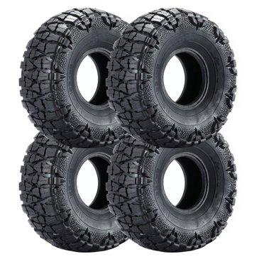 4x All-Terrain Performance RC Car Wheel Tires 96g Weight, 48mm Width, Aggressive Grip Design Repair Accessory