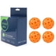 thumbnail image 1 of Innotech - Paquete de 4 Pelotas de Pickleball para Practicar Deportes Al Aire Libre en Interiores, con 40 Hoyos, 1 of 7