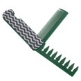 thumbnail image 3 of Portable Folding Hair Comb: Compact Wide Tooth Travel Comb For Women Anti-Static Mini Hairdressing Tool For Fluffy Hair Root Styling Detangling Dark G, 3 of 3