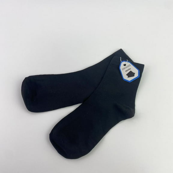 ZHOGIZE Socks,Sock Unisex Bamboo Rayon Socks Super Soft Black Crew Socks