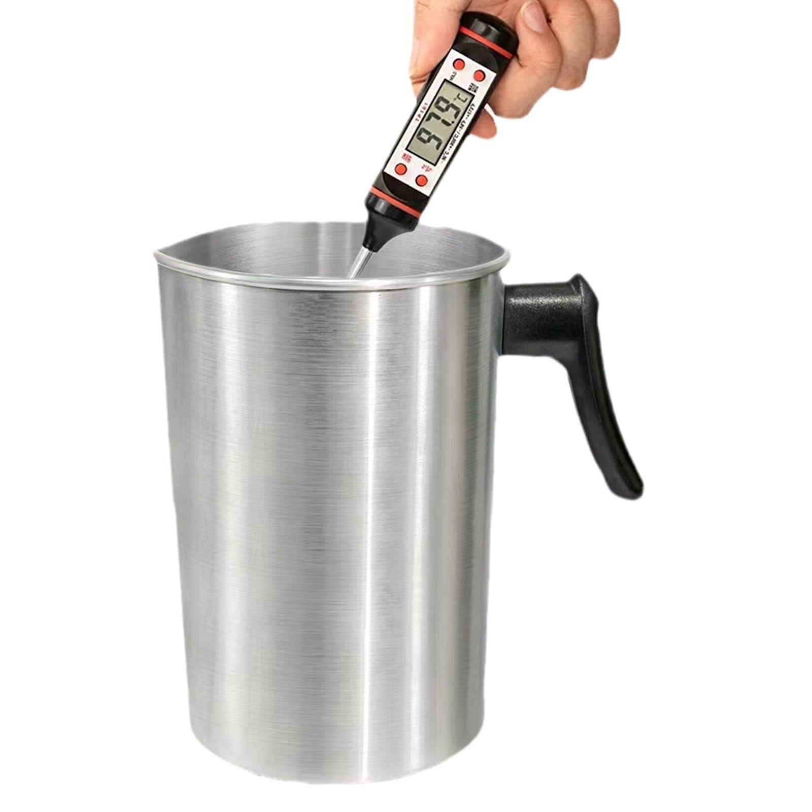 Making Pouring Cup Aluminum Alloy Melting Cup 101.4oz Aluminum Alloy Melting Cup