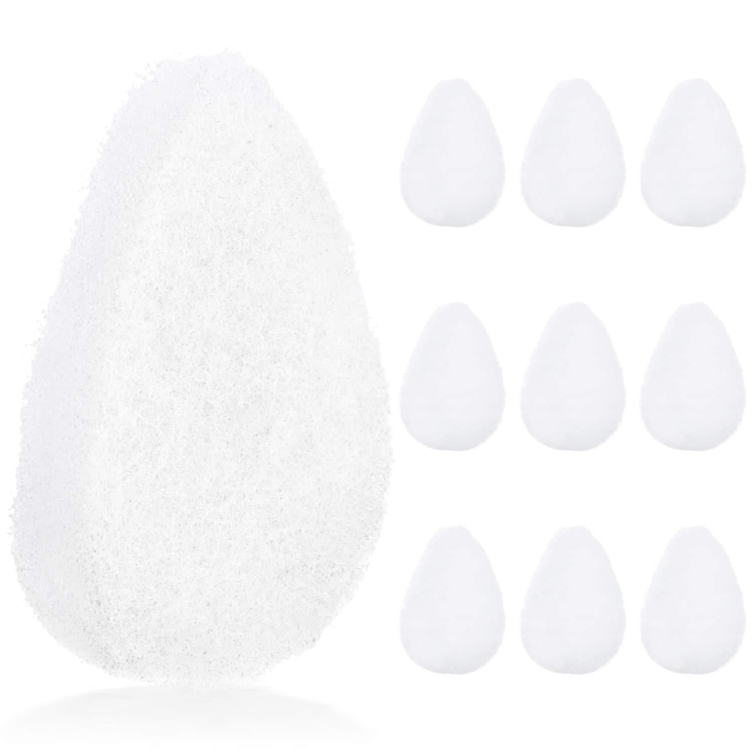 10 Pack Facial Sponge For Daily Deep Cleansing And Regular Exfoliating