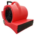 thumbnail image 2 of Techtongda 3 Speed 4942CFM Air Mover Wet Carpet Water Dryer Floor Blower Blowing Hot and Cold Air 220V, 2 of 17