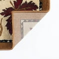 thumbnail image 7 of Nature Novelty 2' x 3' Beige and Crimson Polypropylene Indoor Area Rug, 7 of 7