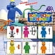 thumbnail image 2 of 6 piezas Rainbow Friends Minifiguras de bloques de construcción juguetes ensamblados, 2 of 4