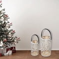 thumbnail image 3 of Christmas Metal Cutout Lantern Set Of 2 Star, 3 of 3