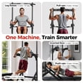 thumbnail image 7 of Sportsroyals Power Tower Pull Up Bar Station, 450LBS Stable Pull Up Dip Station for Home Gym | FED Fitness, 7 of 7