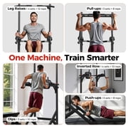 FED Fitness Sportsroyals Series PT2 Power Tower Pull Up Bar Station, 450LBS Stable Pull Up Dip Station for Home Gym | FED Fitness