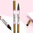 thumbnail image 3 of Eyebrow Powder 4ml Curved Eyebrow Pen Eyebrow Pencil Brow Pencil 2 In 1 Ended Microblading Eyebrow Pen With Curved Tip And Precise Brush Tip Brow Pen For Natural Hair Like Brows, 3 of 3